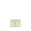 Saint Laurent Beige Calf Leather Bos Taurus Wallet Saint Laurent