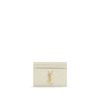 Saint Laurent Beige Calf Leather Bos Taurus Wallet Saint Laurent