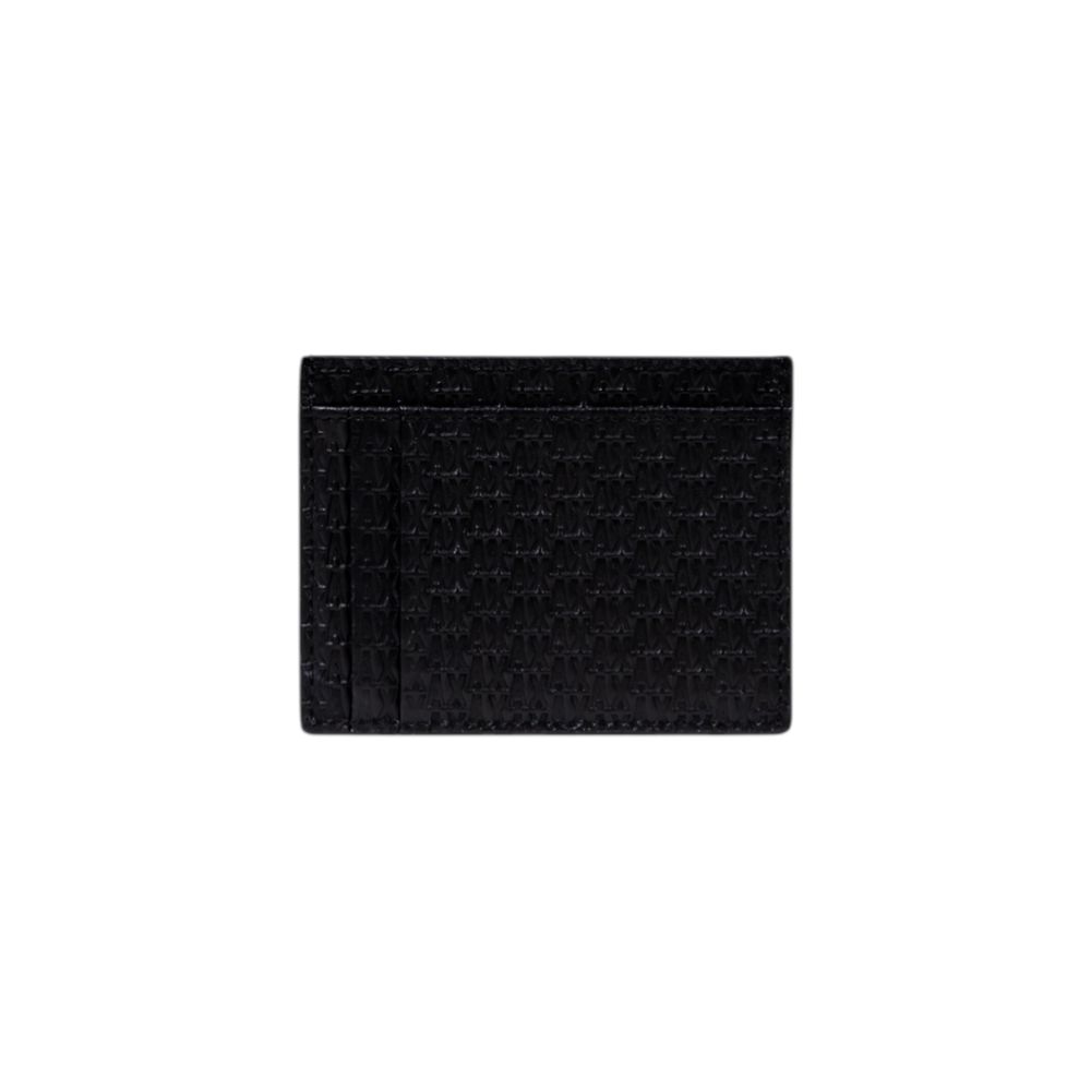 Armani Exchange Black Leather Wallet Armani Exchange