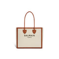 Balmain Beige Cotton Tote Bag Balmain