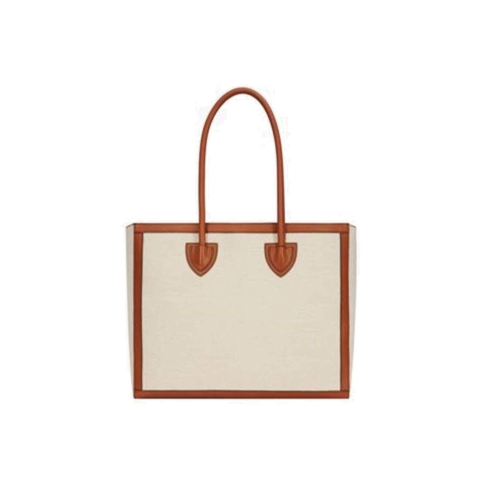 Balmain Beige Cotton Tote Bag Balmain