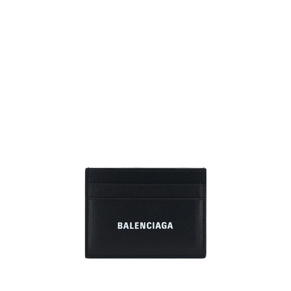 Balenciaga Black Calf Leather Bos Taurus Wallet Balenciaga