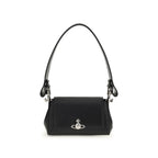 Vivienne Westwood Black Polyurethane Shoulder Bag Vivienne Westwood
