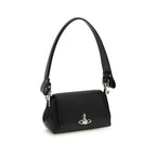 Vivienne Westwood Black Polyurethane Shoulder Bag Vivienne Westwood