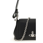 Vivienne Westwood Black Polyurethane Shoulder Bag Vivienne Westwood