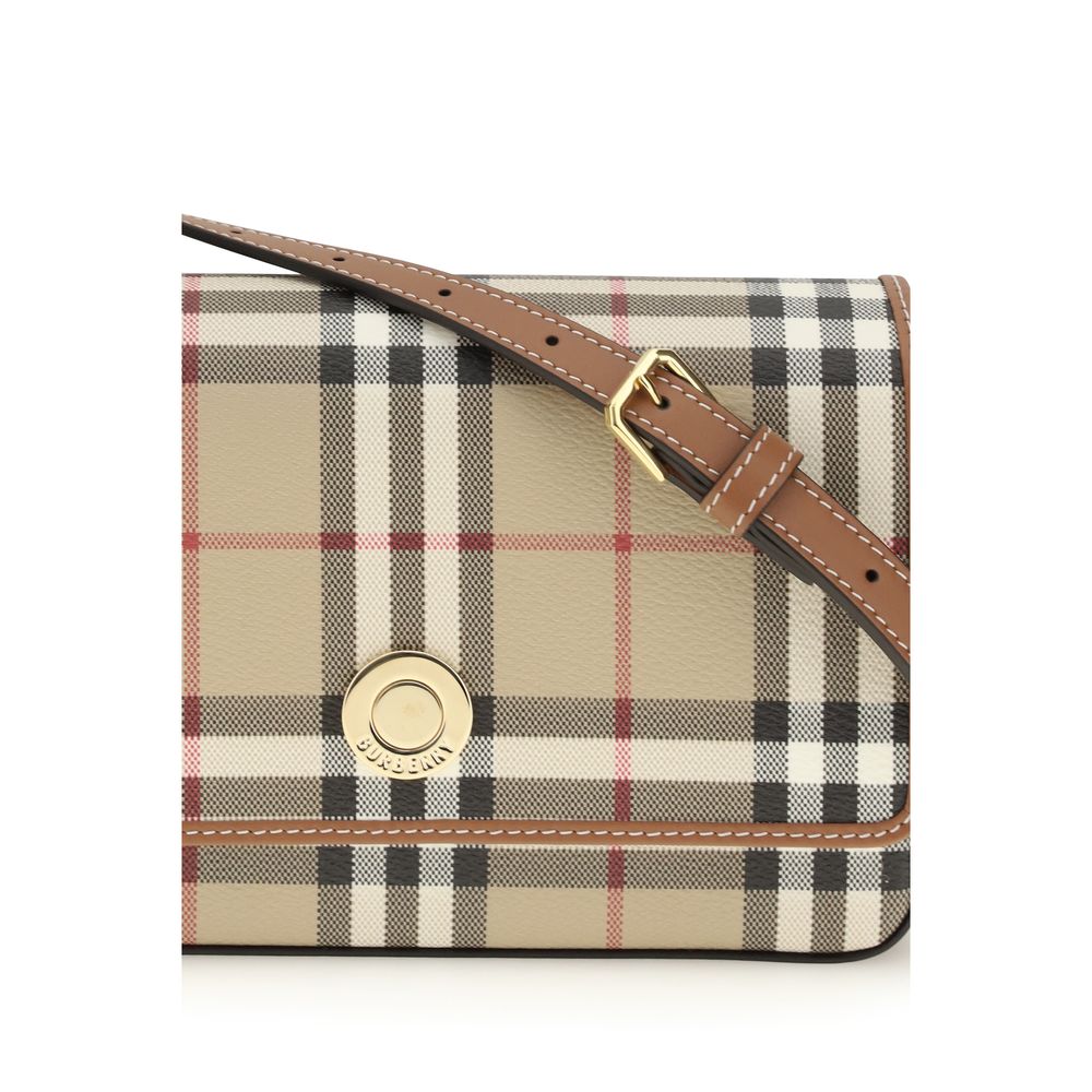 Burberry Beige Polyurethane Wallet Burberry
