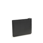 Valentino Garavani Black Calf Leather Bos Taurus Wallet Valentino Garavani
