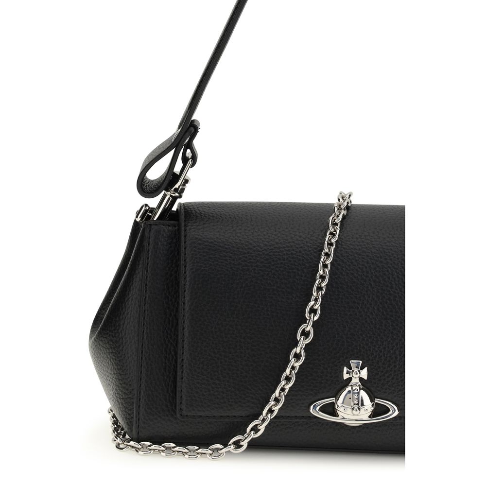 Vivienne Westwood Black Polyethylene Shoulder Bag Vivienne Westwood