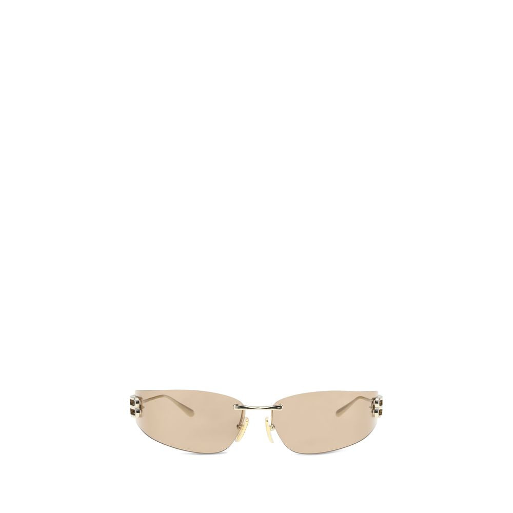 Balenciaga Gold Metal Sunglasses Balenciaga