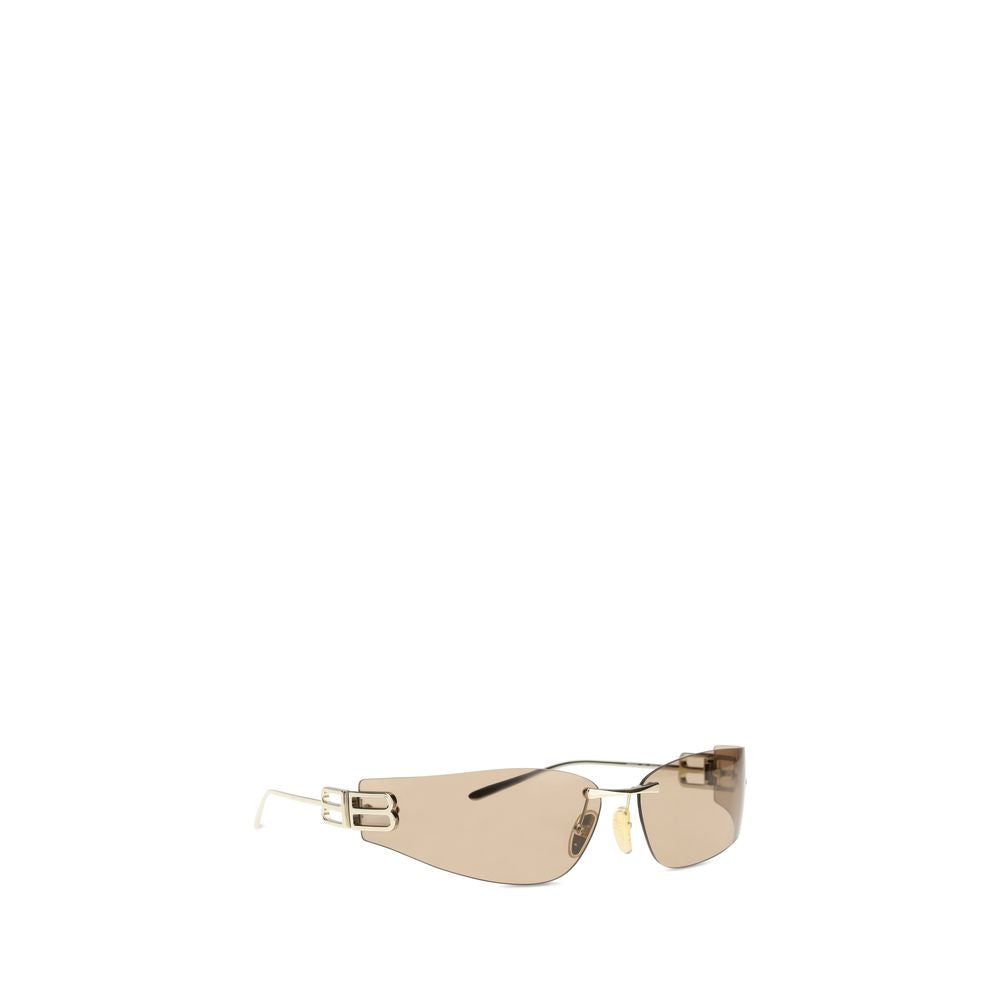 Balenciaga Gold Metal Sunglasses Balenciaga