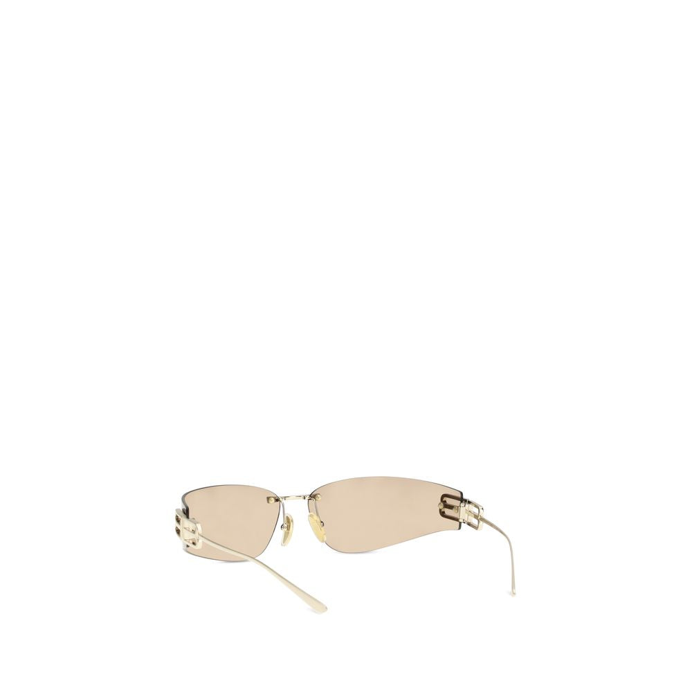 Balenciaga Gold Metal Sunglasses Balenciaga