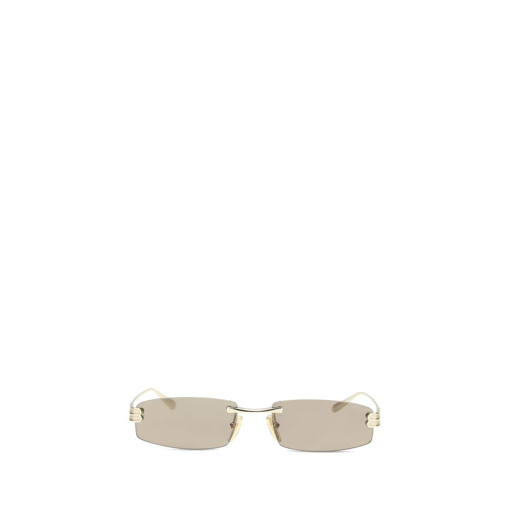 Balenciaga Gold Metal Sunglasses Balenciaga