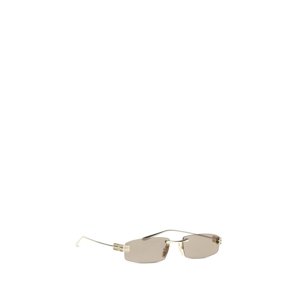 Balenciaga Gold Metal Sunglasses - Maranos