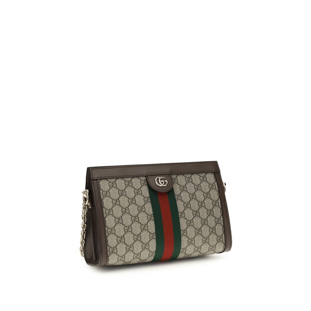 Gucci Brown Fabric Handbag Gucci