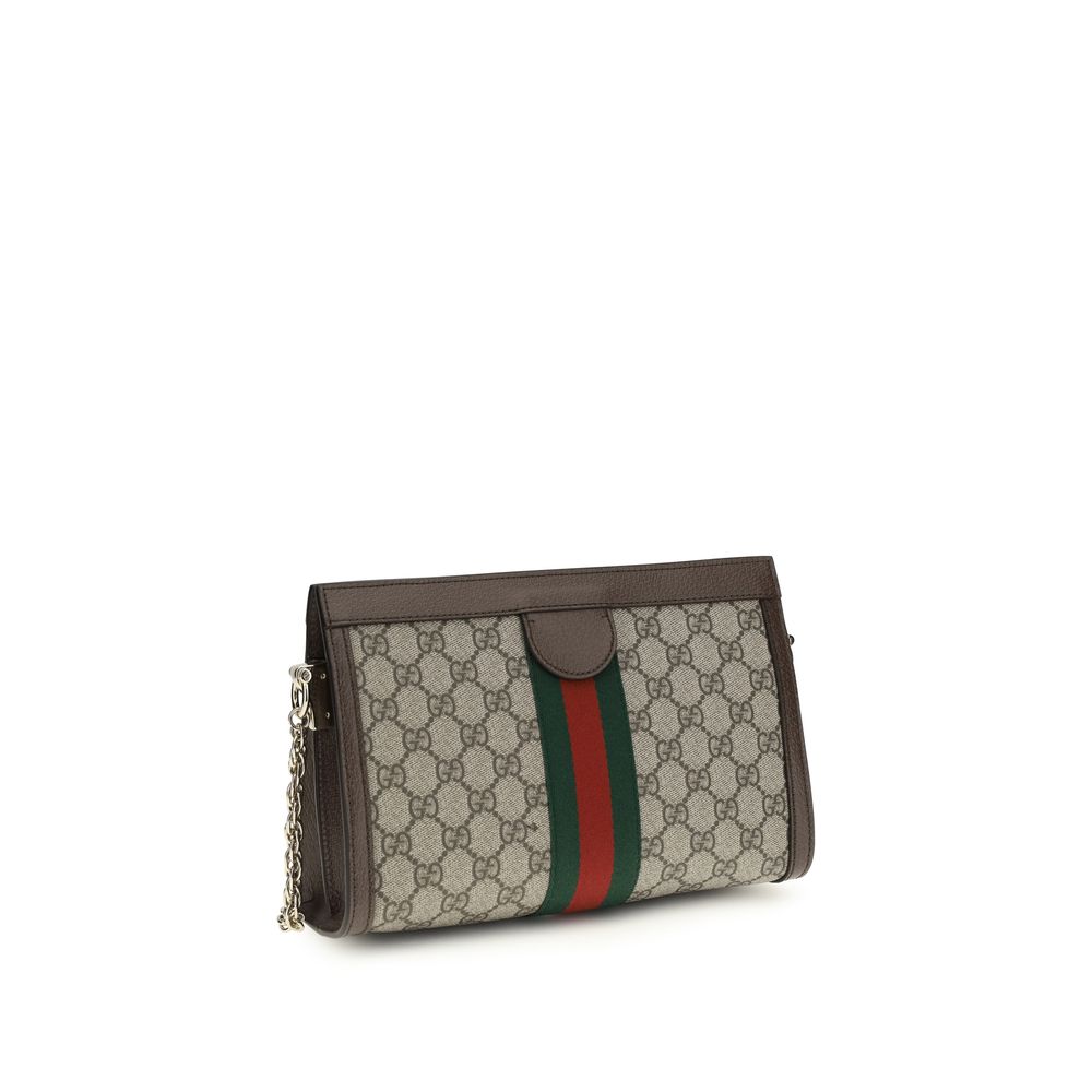 Gucci Brown Fabric Handbag Gucci