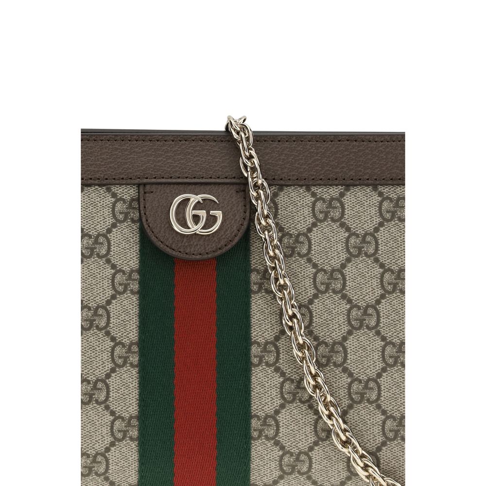 Gucci Brown Fabric Handbag Gucci