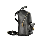Coccinelle Black Leather Women Backpack Coccinelle