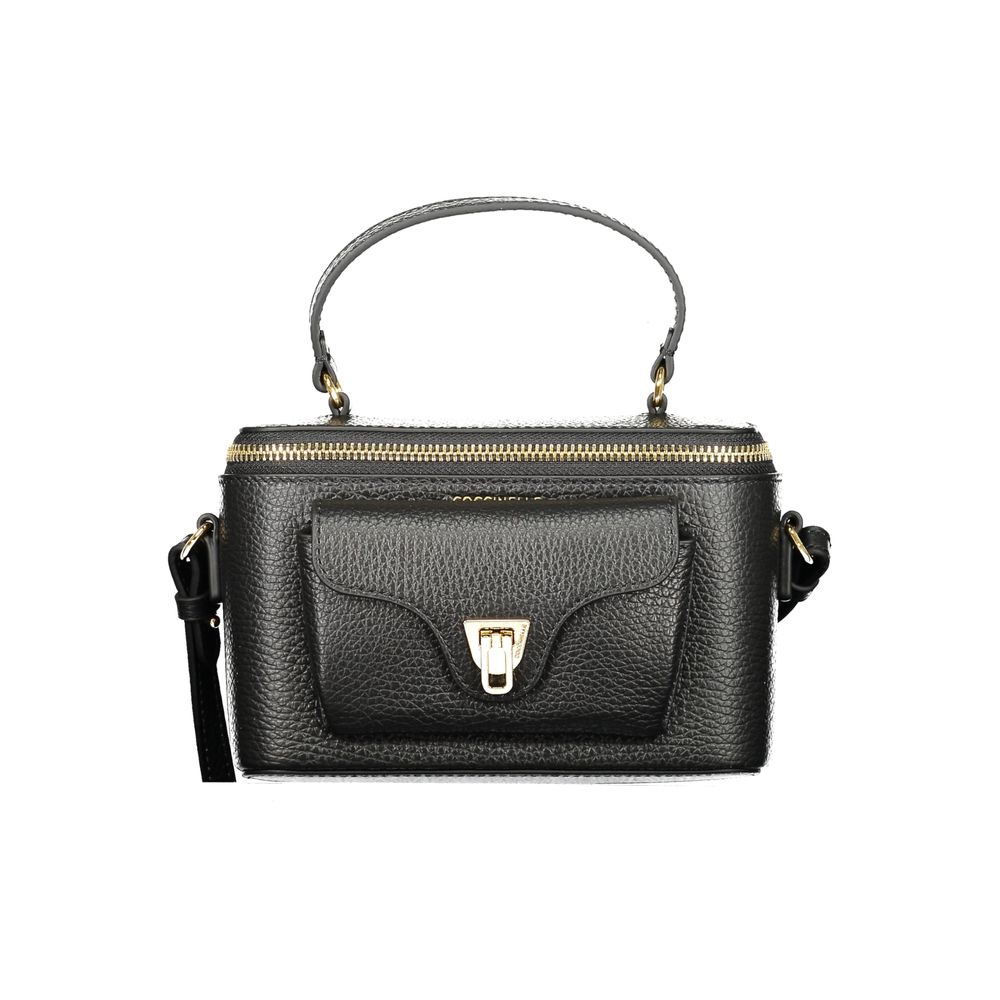 Coccinelle Black Leather Women Handbag Coccinelle