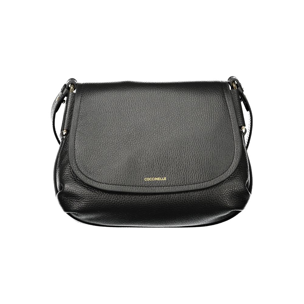 Coccinelle "Black Leather Women Handbag" Coccinelle