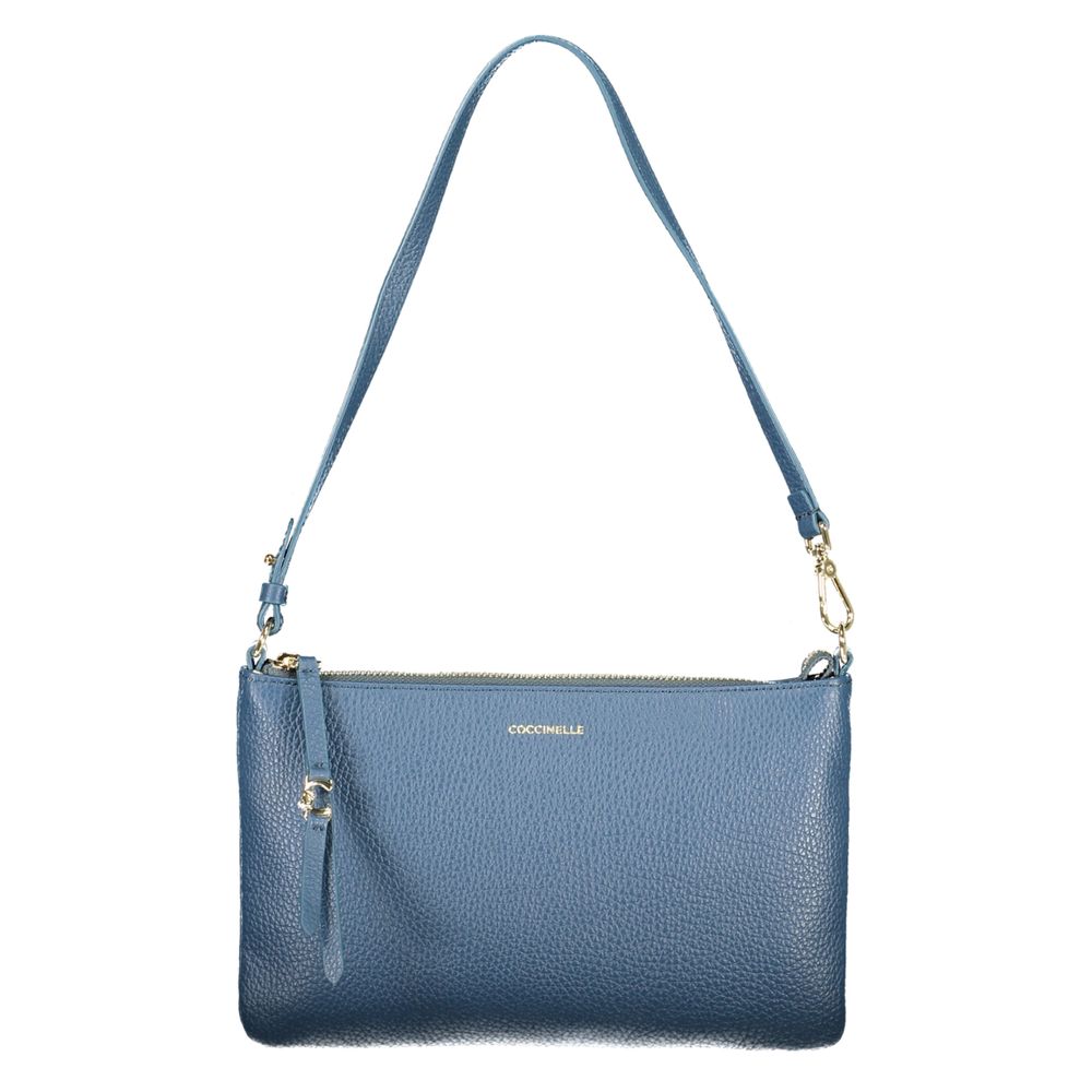 Coccinelle Blu Pelle Women Handbag Coccinelle