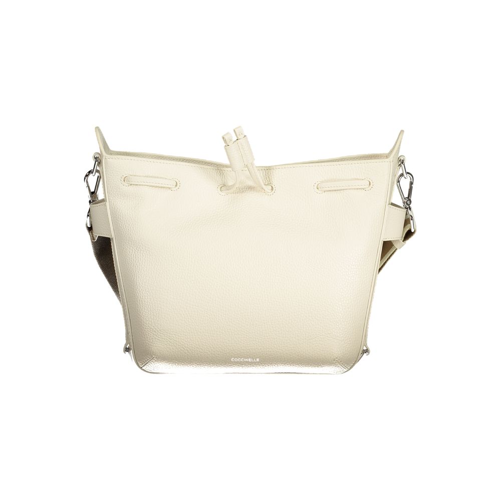 Coccinelle White Leather Women Handbag Coccinelle