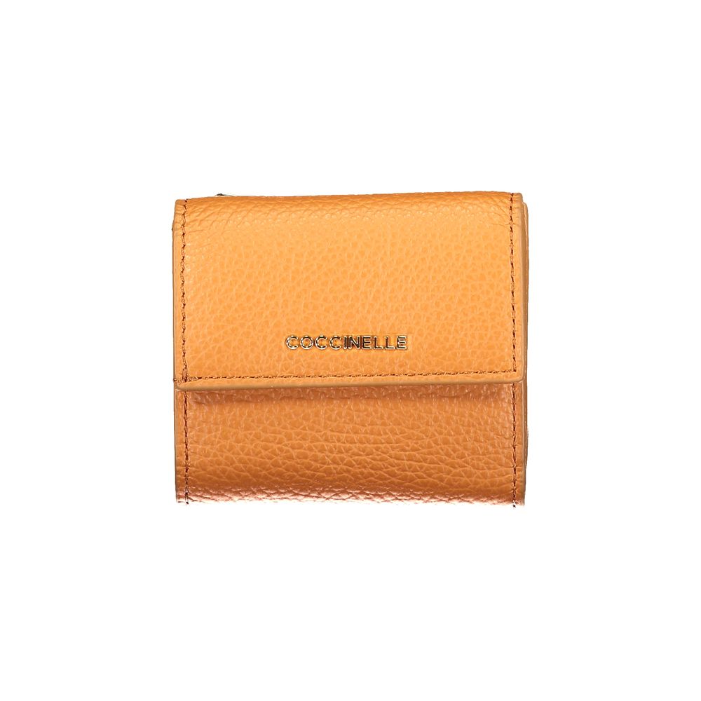 Coccinelle Arancione Pelle Women Wallet Coccinelle