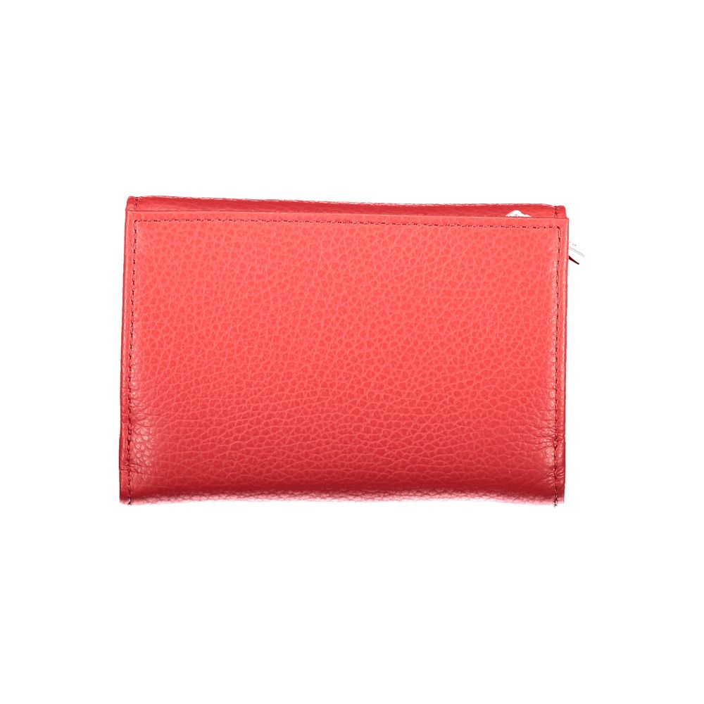 Coccinelle Rosso Leather Women Wallet Coccinelle