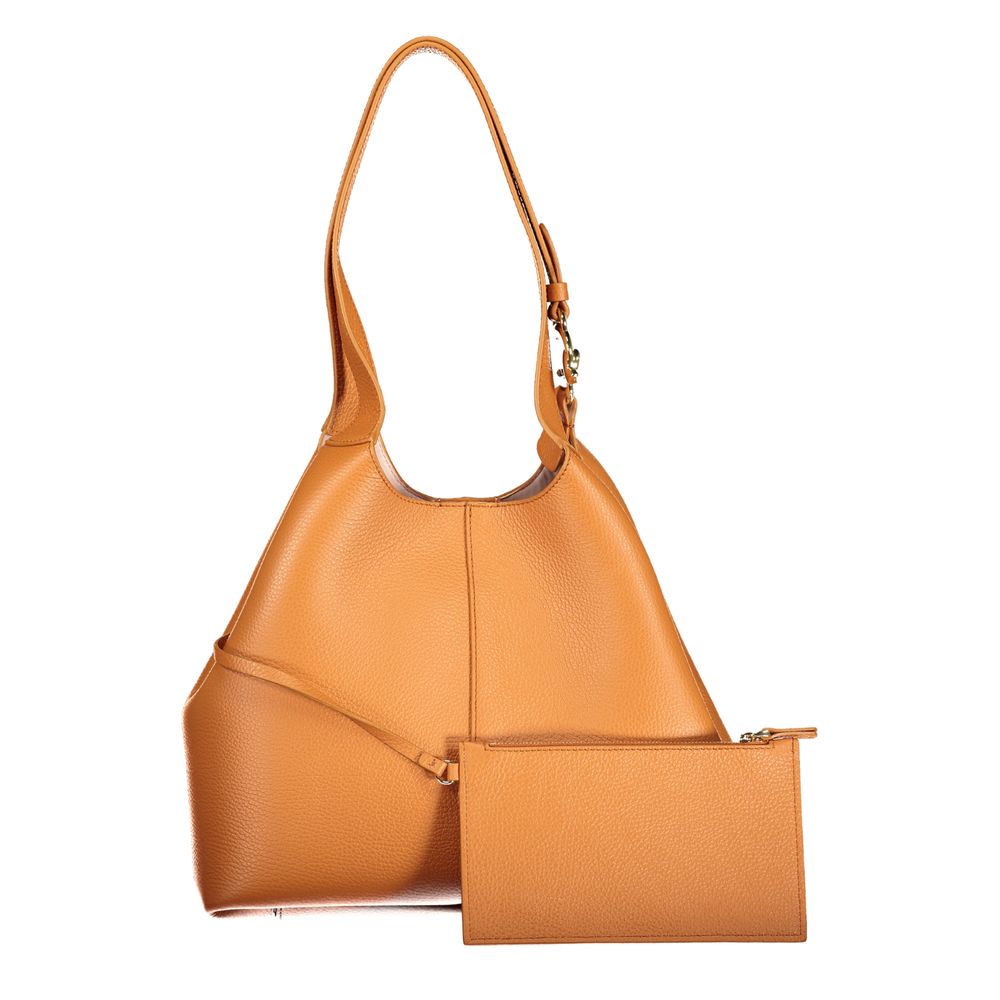 Coccinelle Arancione Pelle Woman Bag Coccinelle