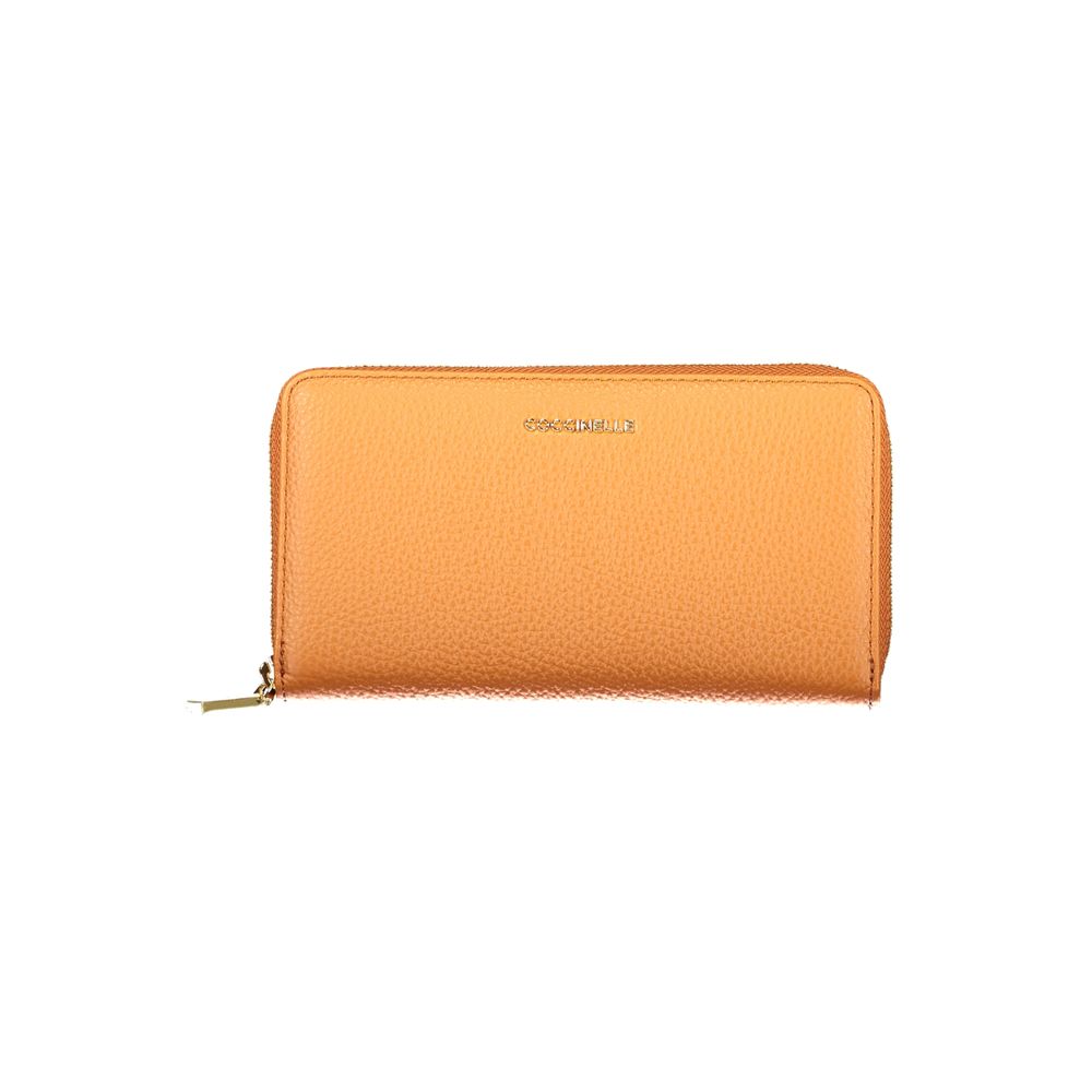 Coccinelle Arancione Leather Women's Wallet Coccinelle