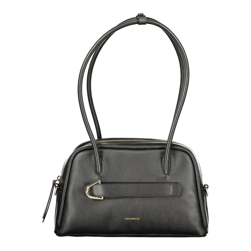 Coccinelle "Black Leather Women's Handbag" Coccinelle