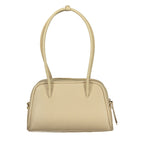 Coccinelle Beige Leather Women Handbag Coccinelle