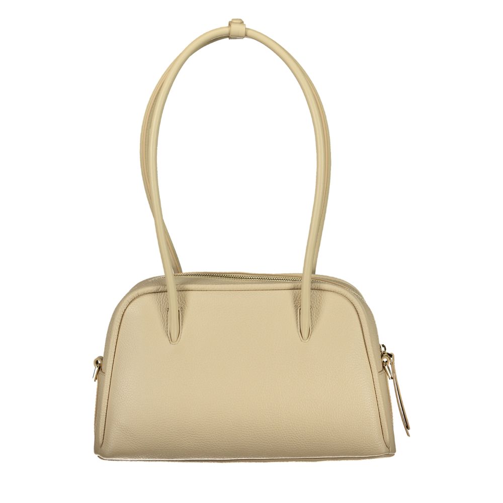 Coccinelle Beige Leather Women Handbag Coccinelle