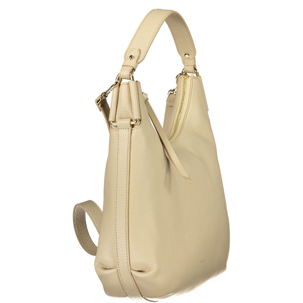 Coccinelle Beige Pelle Women Bag Coccinelle