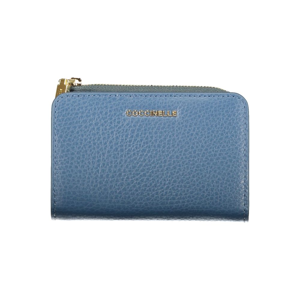Coccinelle Blue Leather Women Wallet Coccinelle