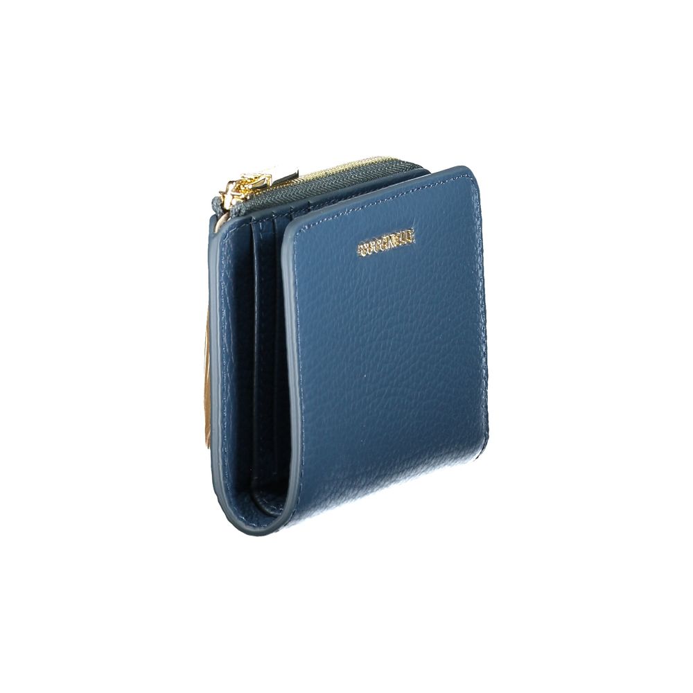 Coccinelle Blue Leather Women Wallet Coccinelle