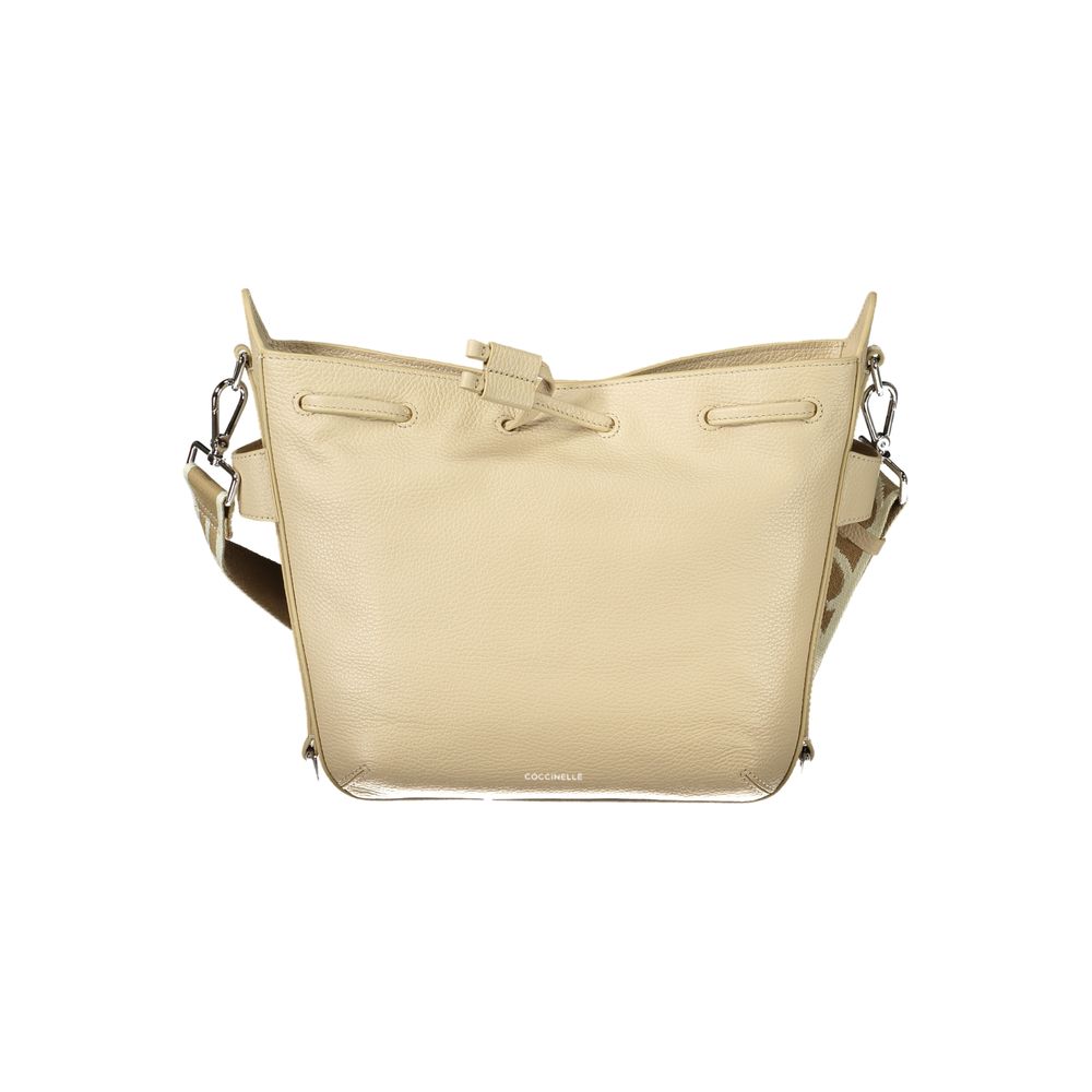 Coccinelle Beige Pelle Women's Handbag Coccinelle