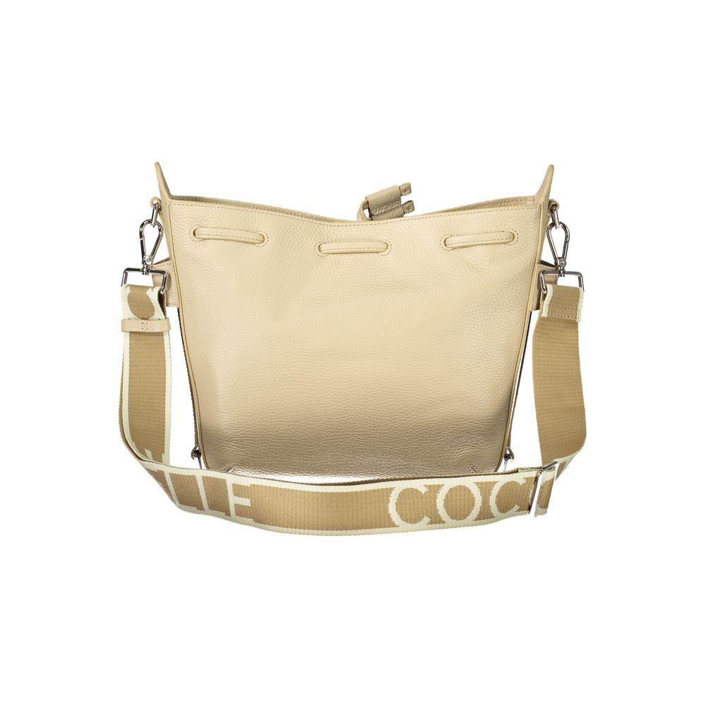 Coccinelle Beige Pelle Women's Handbag Coccinelle