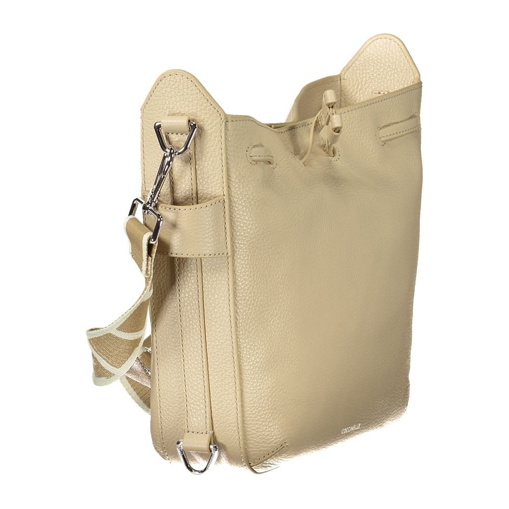 Coccinelle Beige Pelle Women's Handbag Coccinelle