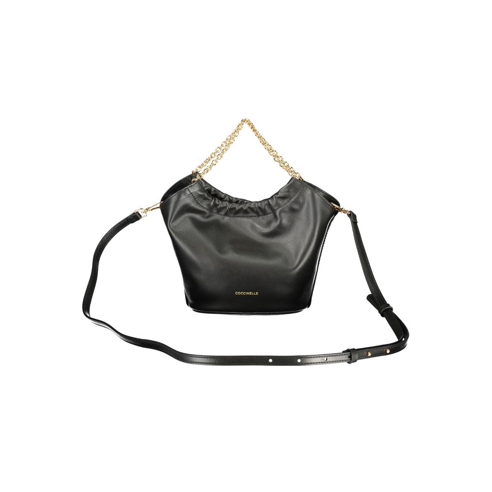 Coccinelle Black Leather Women Handbag Coccinelle