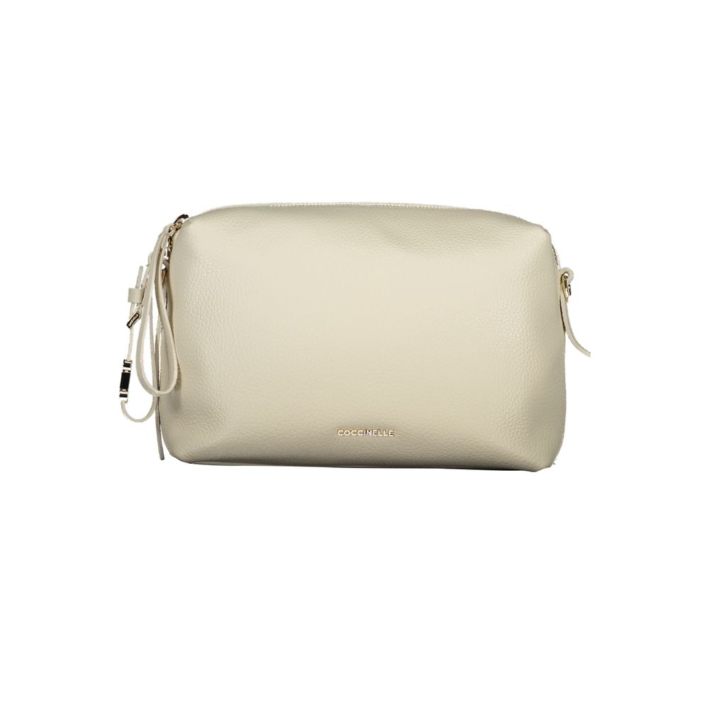 Coccinelle White Leather Women Handbag Coccinelle