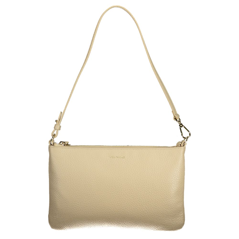 Coccinelle Beige Pelle Women Handbag Coccinelle
