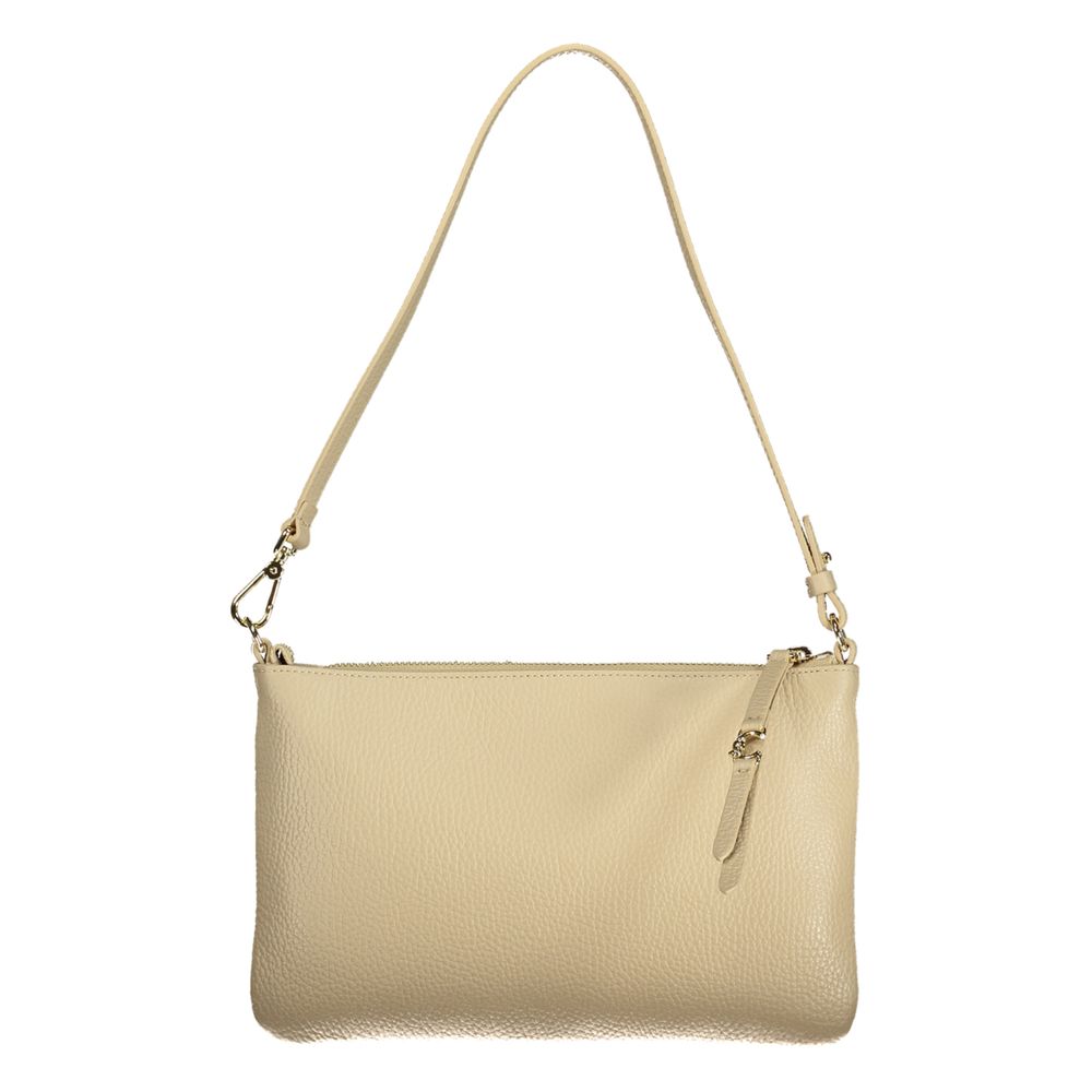 Coccinelle Beige Pelle Women Handbag Coccinelle
