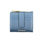 Coccinelle Blu Leather Women Wallet Coccinelle