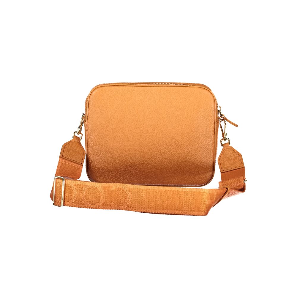 Coccinelle Arancione Leather Women Handbag Coccinelle