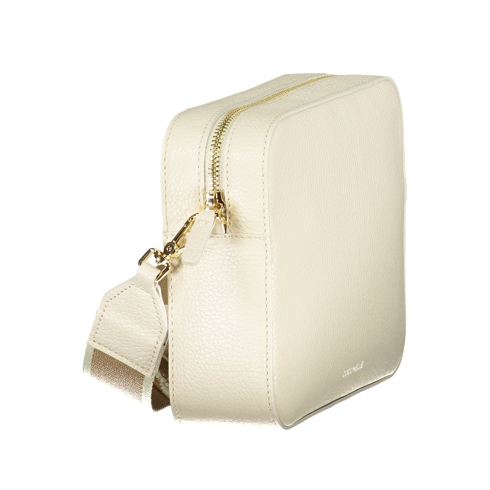 Coccinelle Bianco Pelle Woman Handbag Coccinelle