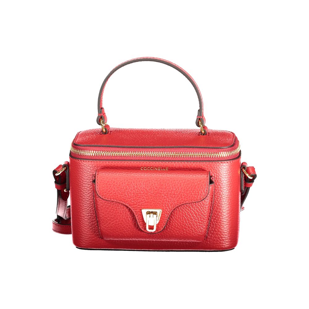 Coccinelle Rosso Leather Women Handbag Coccinelle