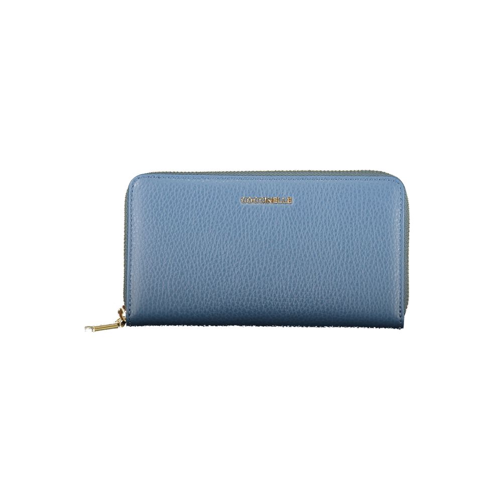 Coccinelle Blue Leather Women Wallet Coccinelle