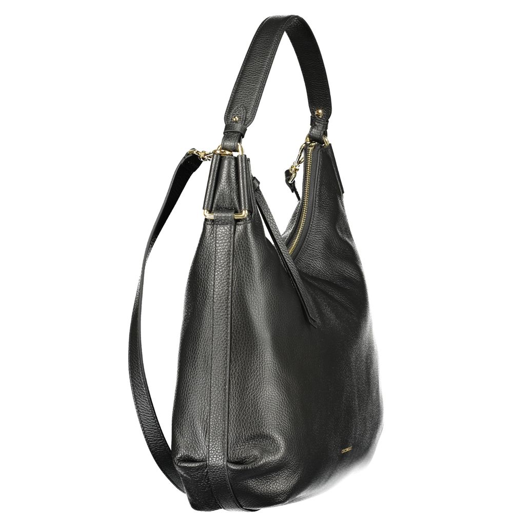 Coccinelle Nero Pelle Women Handbag Coccinelle