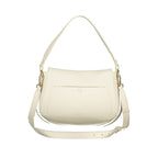Coccinelle Bianco Pelle Women Handbag Coccinelle