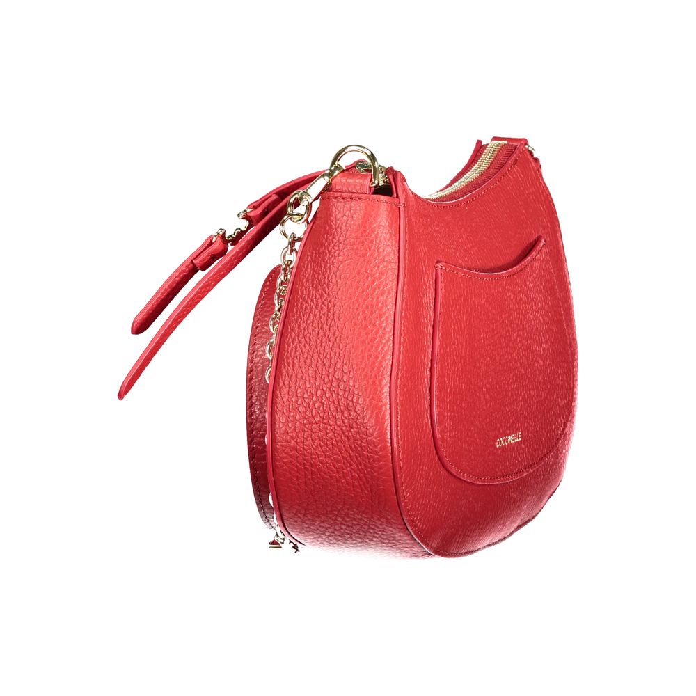 Coccinelle Rosso Pelle Women Handbag Coccinelle